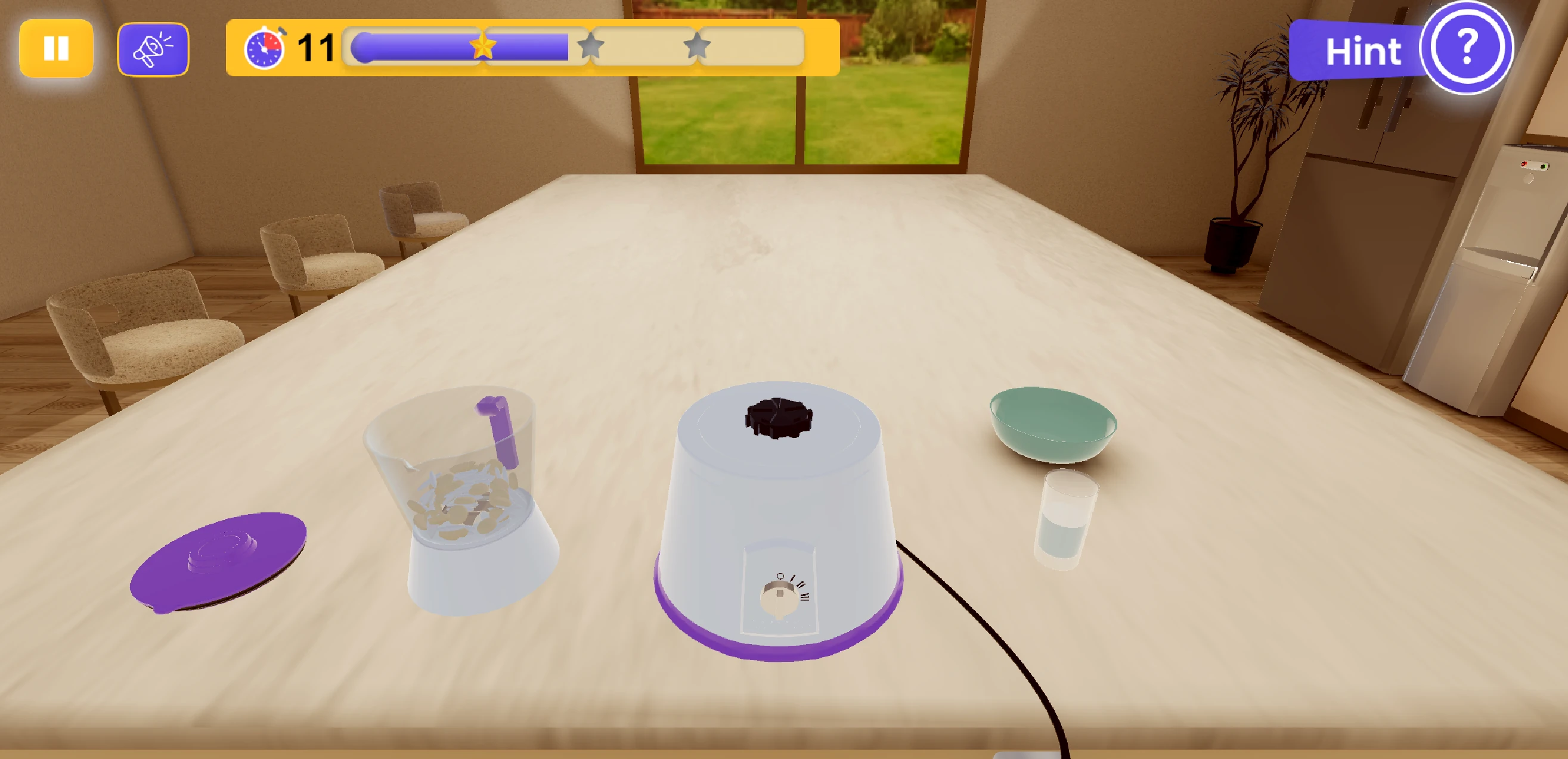 Mixer Grinder gameplay in Home Gadget Master