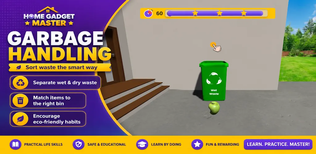 Home Gadget Master garbage sorting module store screenshot