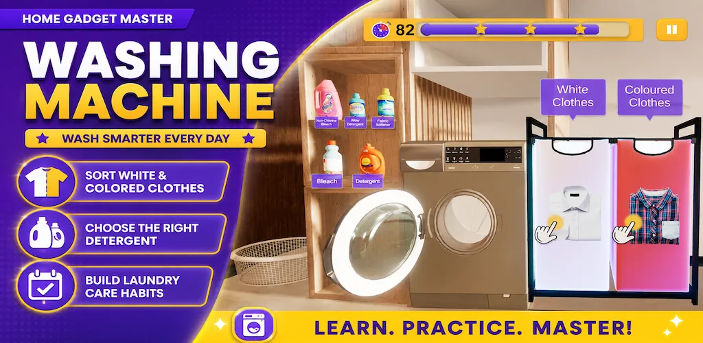 Home Gadget Master washing machine module store screenshot