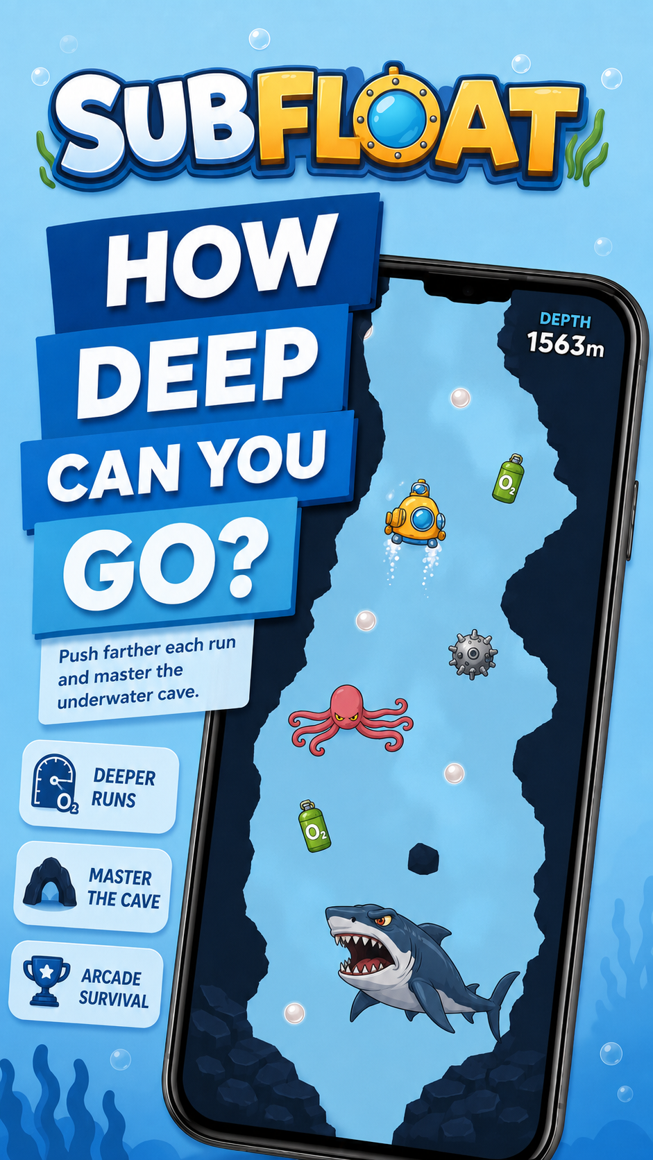 Subfloat deep dive depth gameplay screenshot